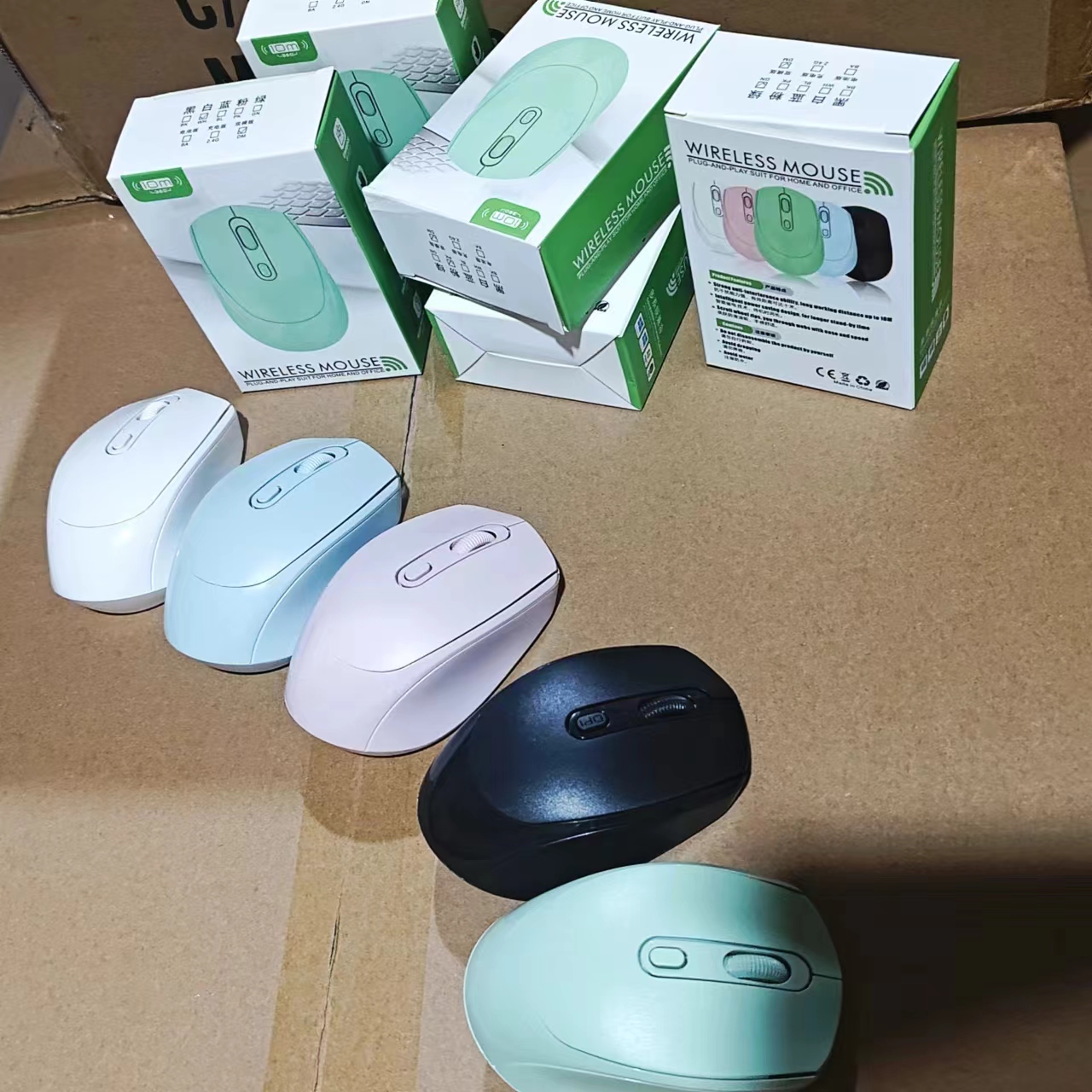 准新品  双模蓝牙2.4G鼠标无线五种颜色办公无线双模鼠标
