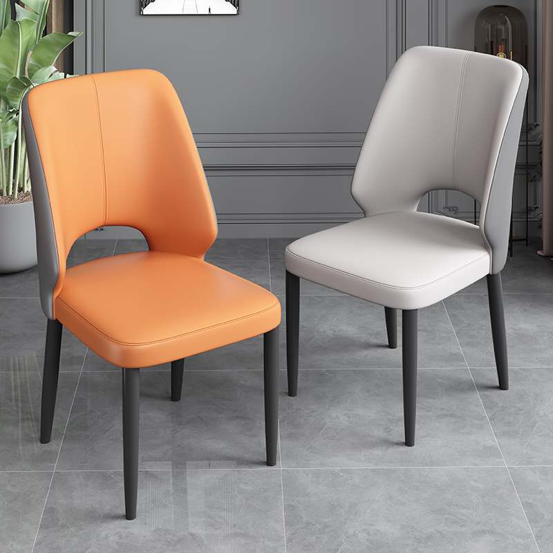 欢盛轻奢餐椅家用高级感椅子现代简约餐桌休闲酒店椅北欧洽谈椅子