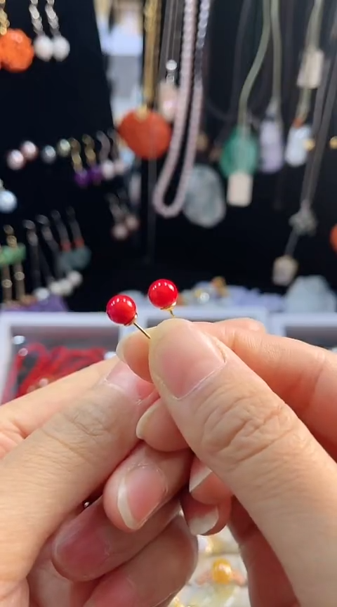 【闪购商品】183#海竹耳钉