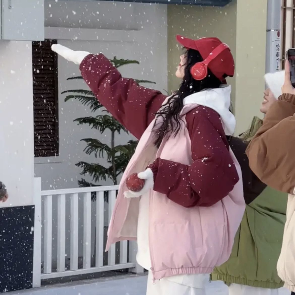 冬季立领擦肩袖棉衣潮牌加厚棉服情侣宽松时尚百搭面包服韩版