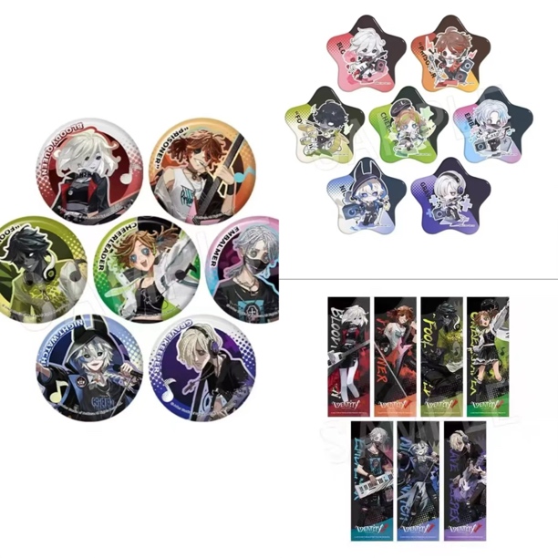 第五日谷C104圆吧唧 星吧唧 镭射票 盲盒 周边日谷