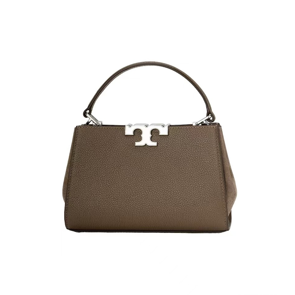 Tory Burch汤丽柏琦香港发货 蘑菇灰小号手提太子妃 154817-250