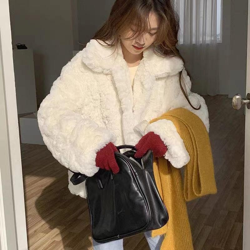 2023秋冬新款外套女短款小个子国潮加厚不臃肿