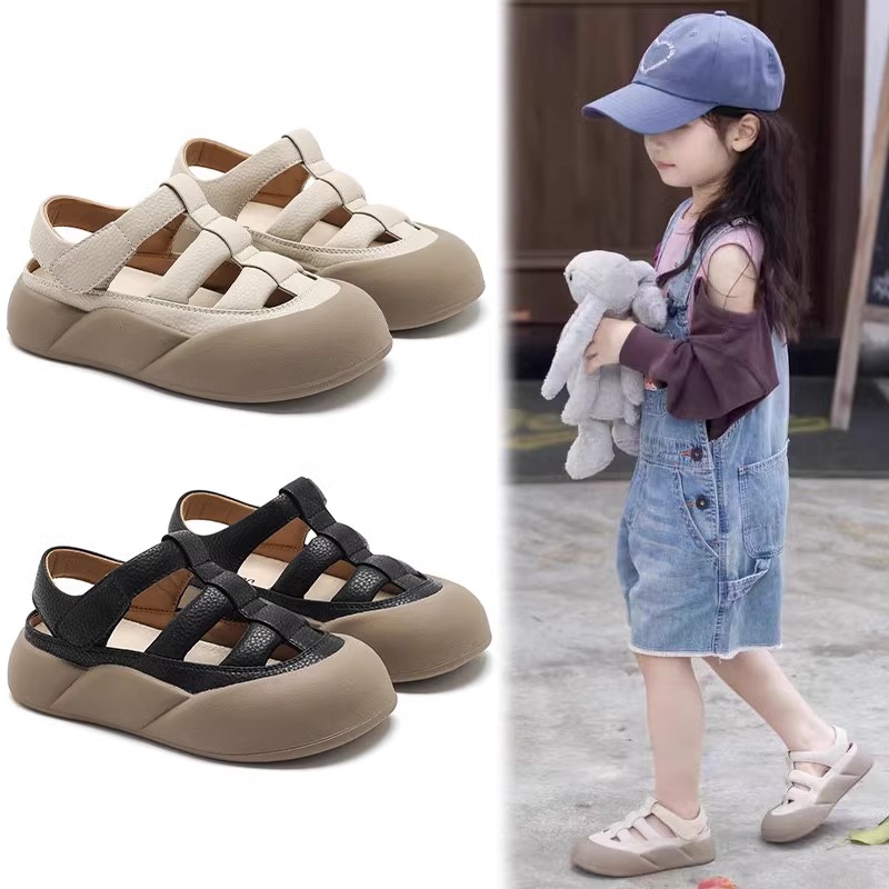 辛博士●3911●儿童百搭夏季新款男宝运动透气软底男童鞋女童凉鞋