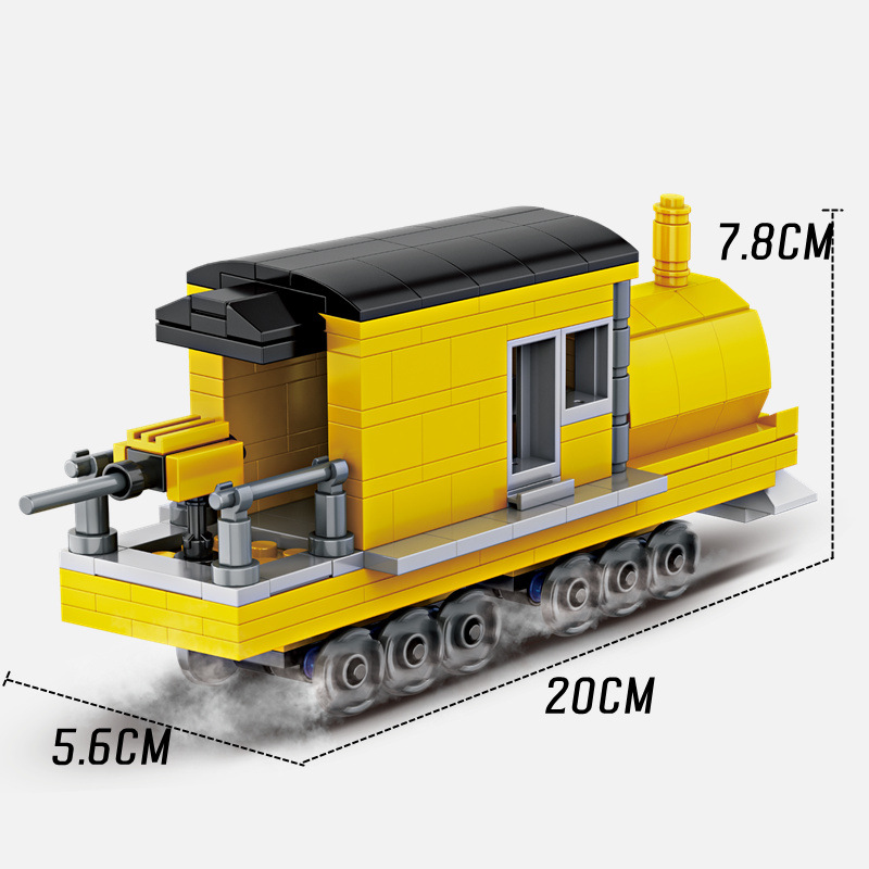 7641地狱查尔斯小火车游戏蜘蛛列车主角模型拼装积木玩具兼容乐高