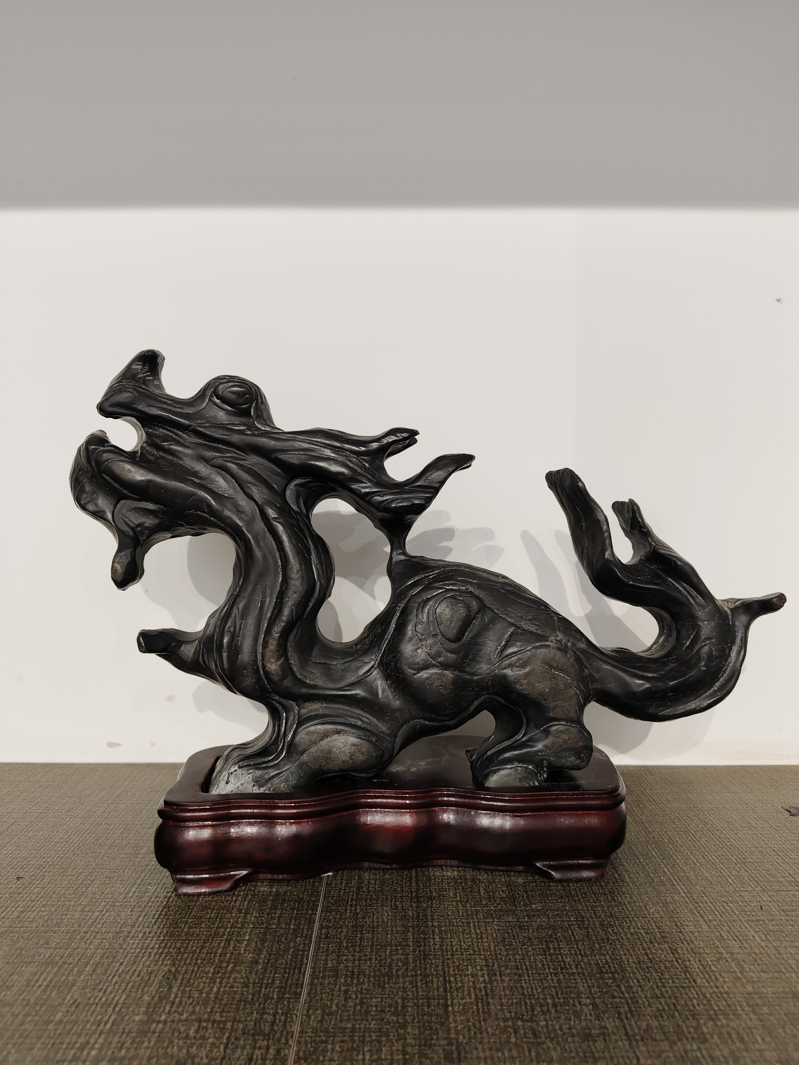 灵璧石龙灵璧石摆件，拍品链接单拍无效