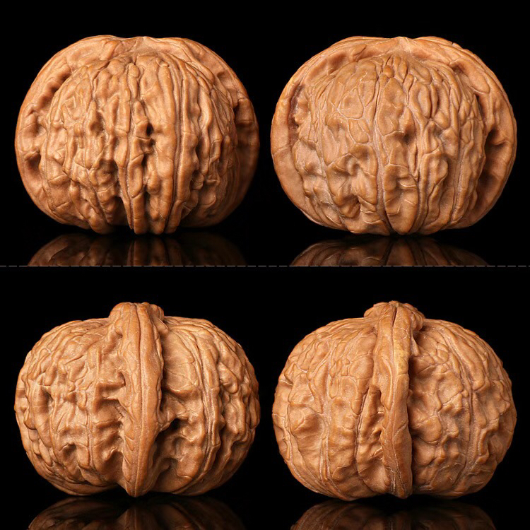 原生态无修闷尖白狮子头核桃36mm左右精品文玩核桃