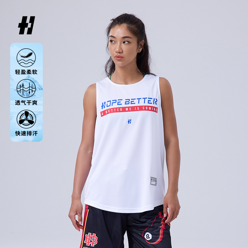 HOPEBETTER夏季健身印花复古速干系列运动背心（BETTER男士ME）