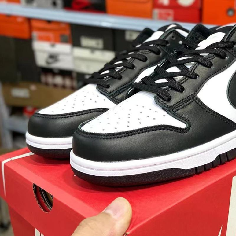 莆田NK高版本全系AJdunkSB男女经典黑白熊猫影子灰北卡蓝低赛车鞋