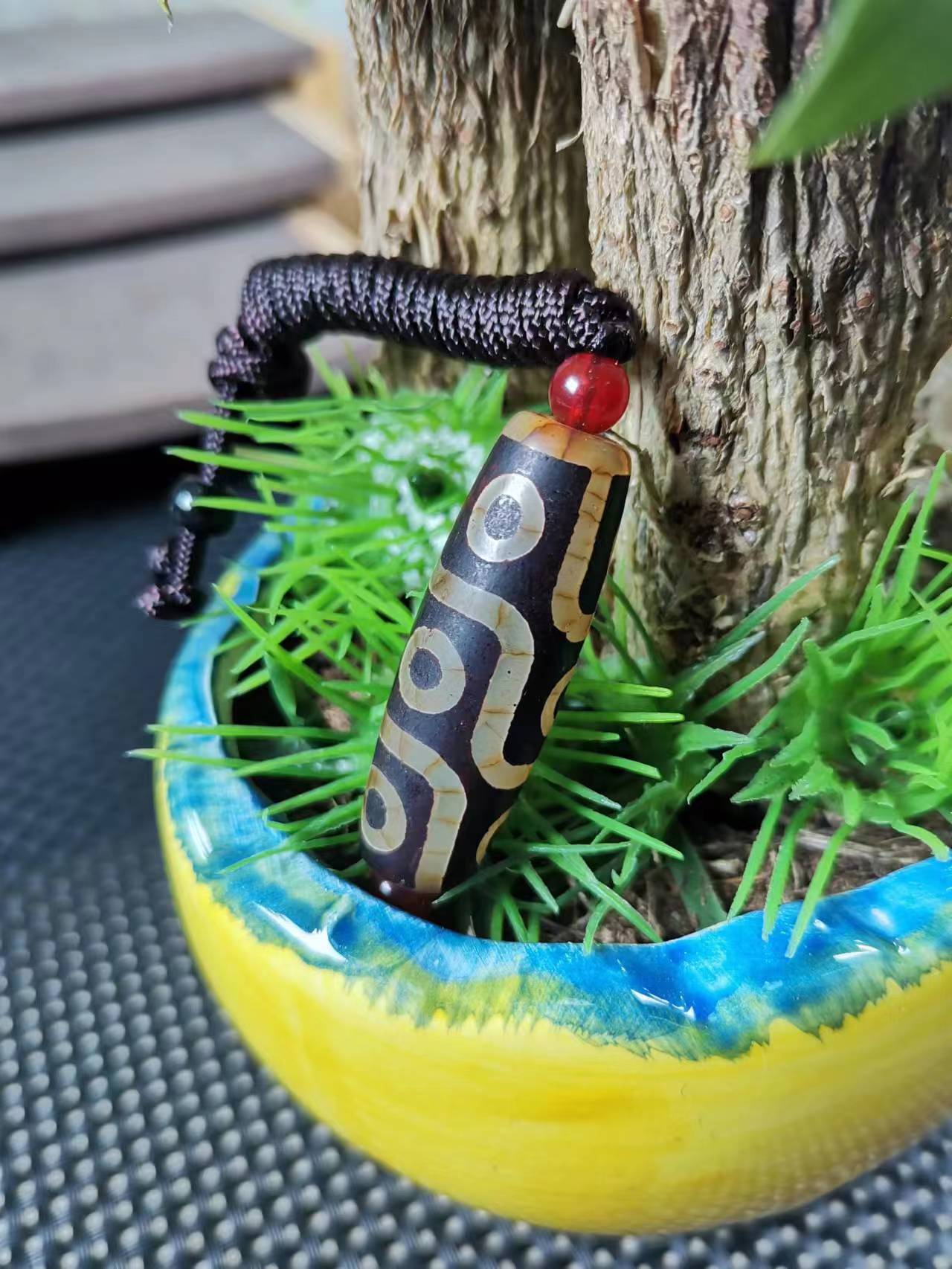 精美气质百搭精致藏珠九眼转运珠吊坠