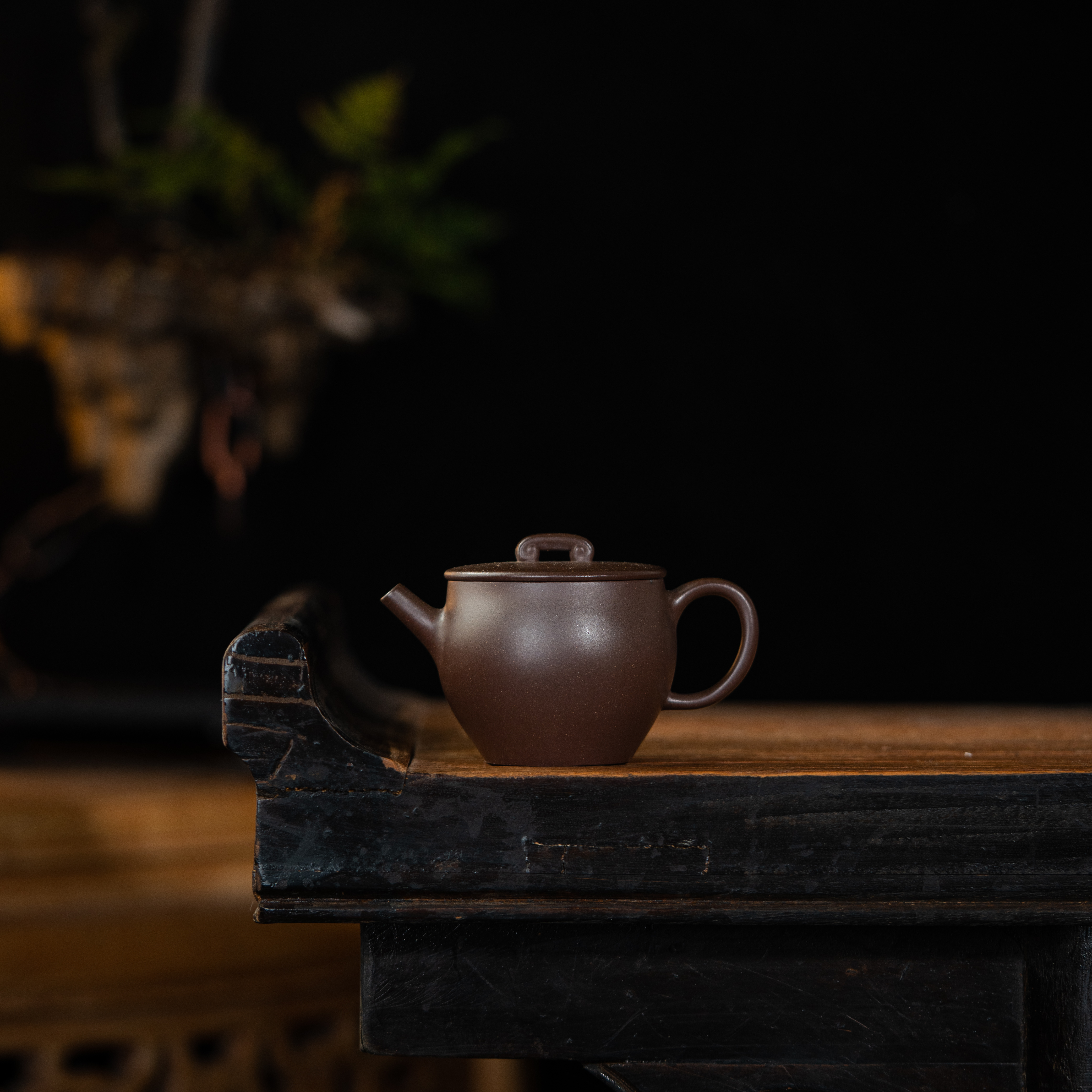 前墅龙窑 改良汉瓦 140cc 家用紫砂壶