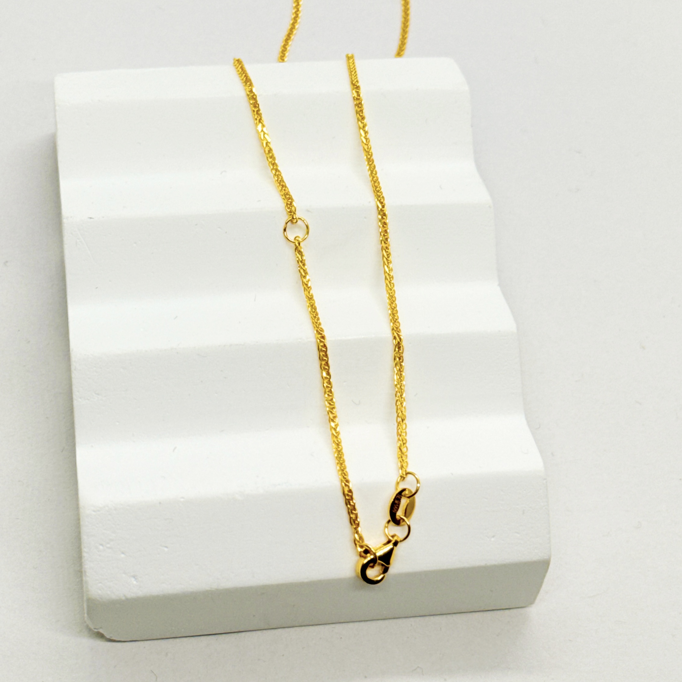 【金枝原】足金999 肖邦项链 龙虾扣 50cm