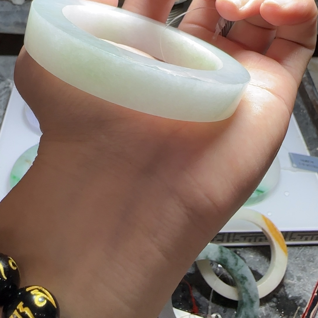 定制翡翠翡翠未镶嵌心*翔