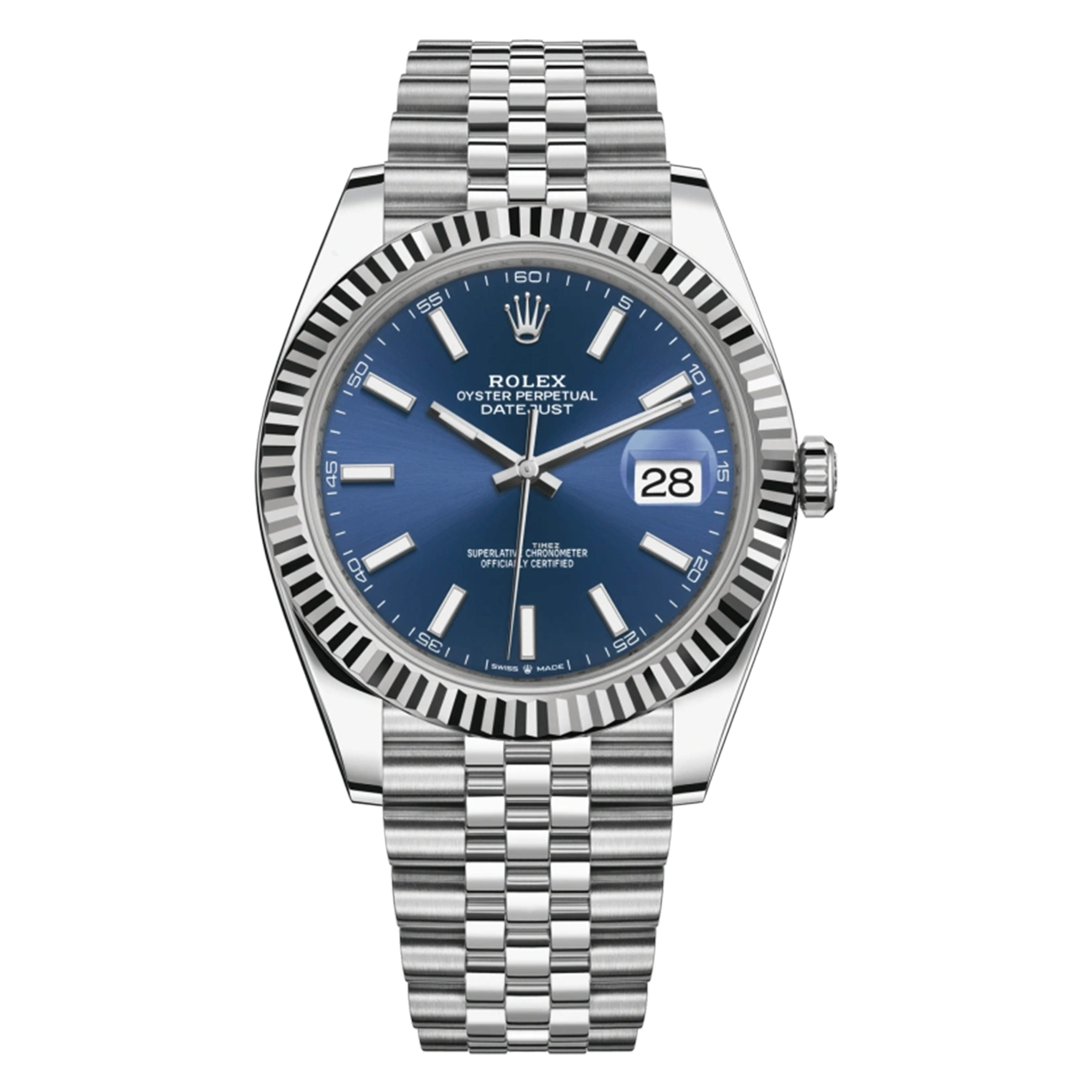 99新 Rolex/劳力士 /126334蓝条日志/21年/41mm