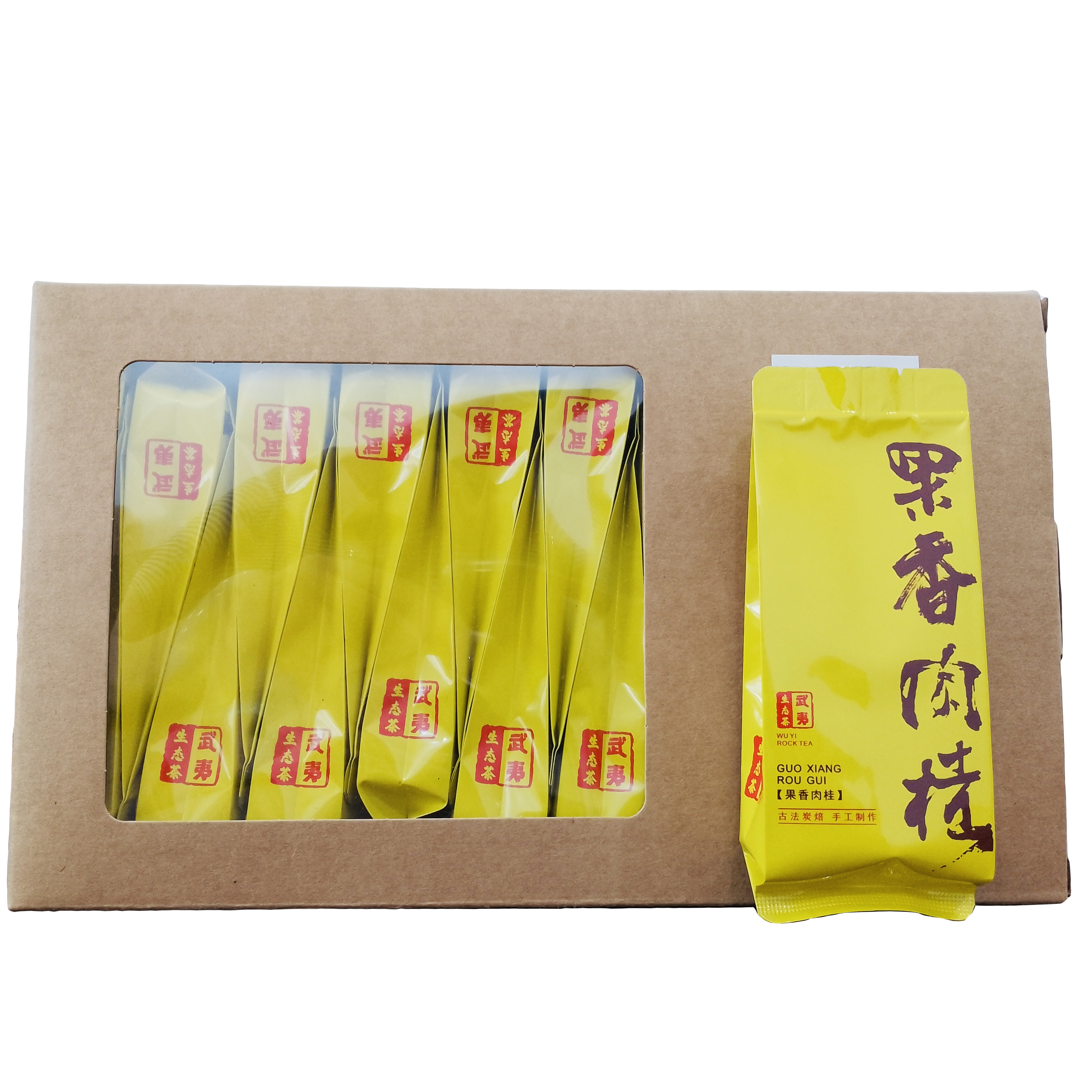 【武夷岩茶·果香肉桂】遇岩骨 果香肉桂160克装