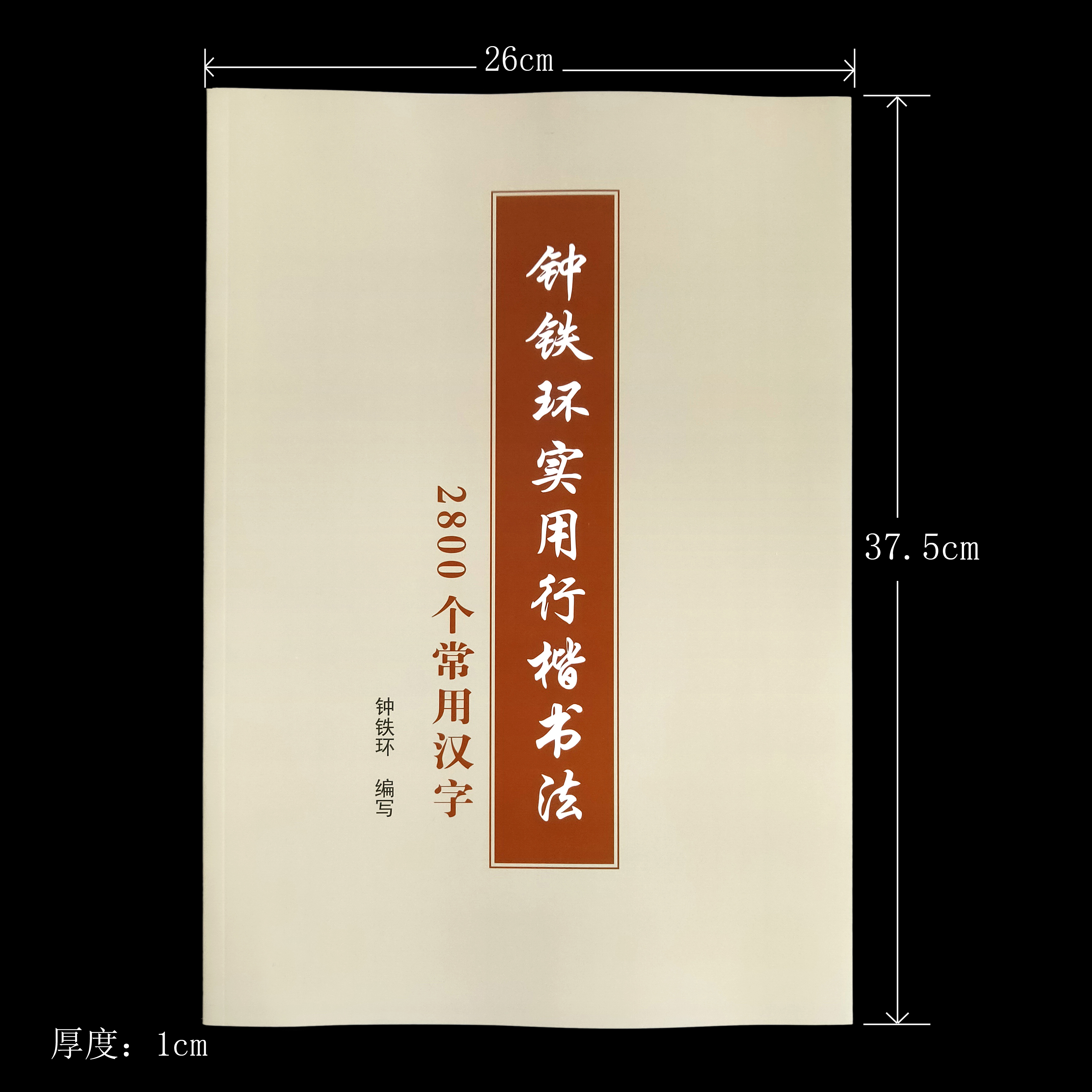 钟铁环手写实用行楷2800常用字学习字帖练习临摹初学入门毛笔书法