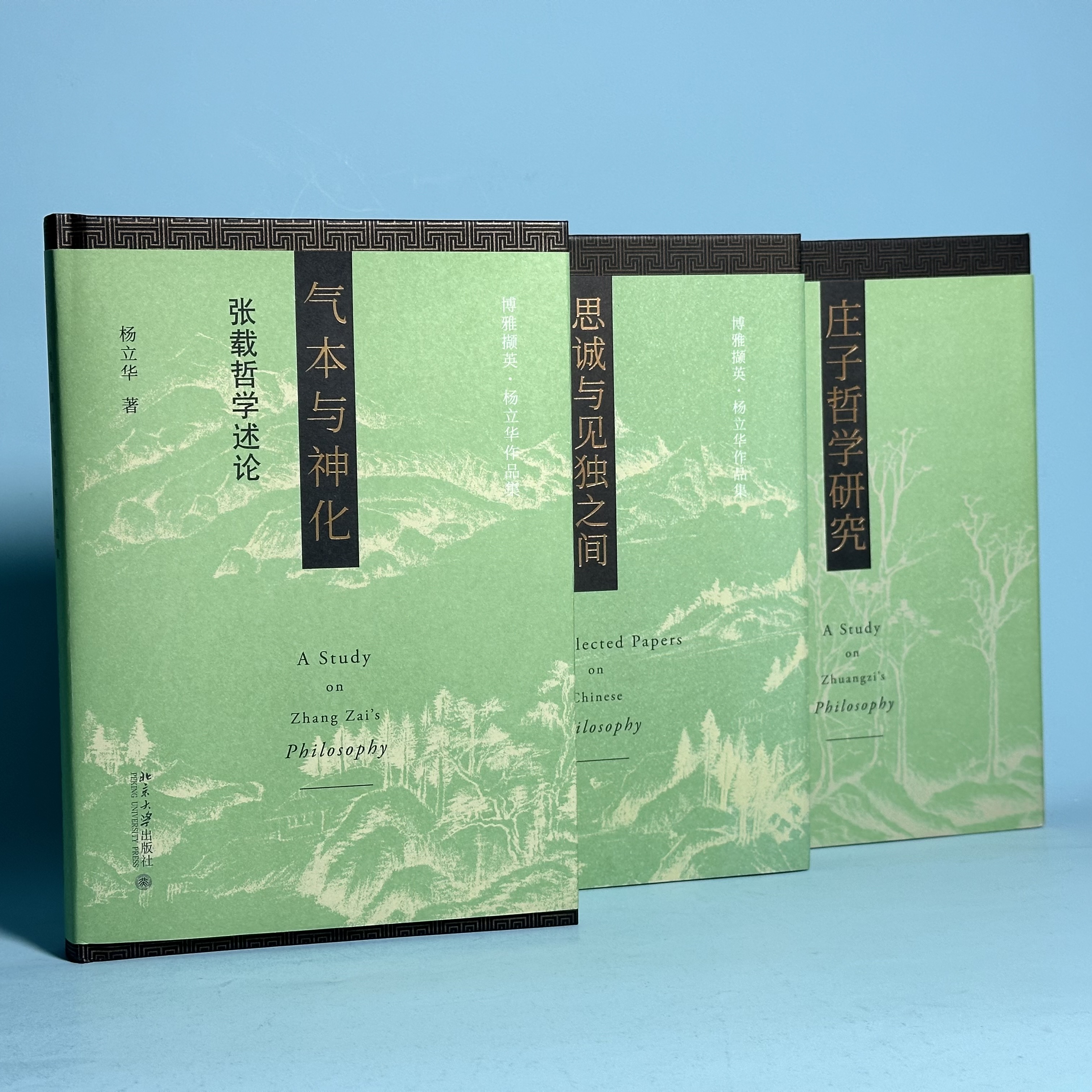 【印签版】杨立华作品：气本与神化&庄子哲学研究&思诚与见独之间