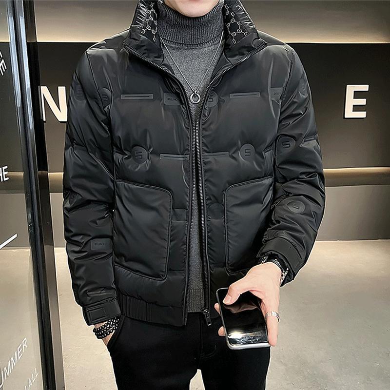 男士羽绒服冬季年新款潮牌帅气短款加厚保暖冬装