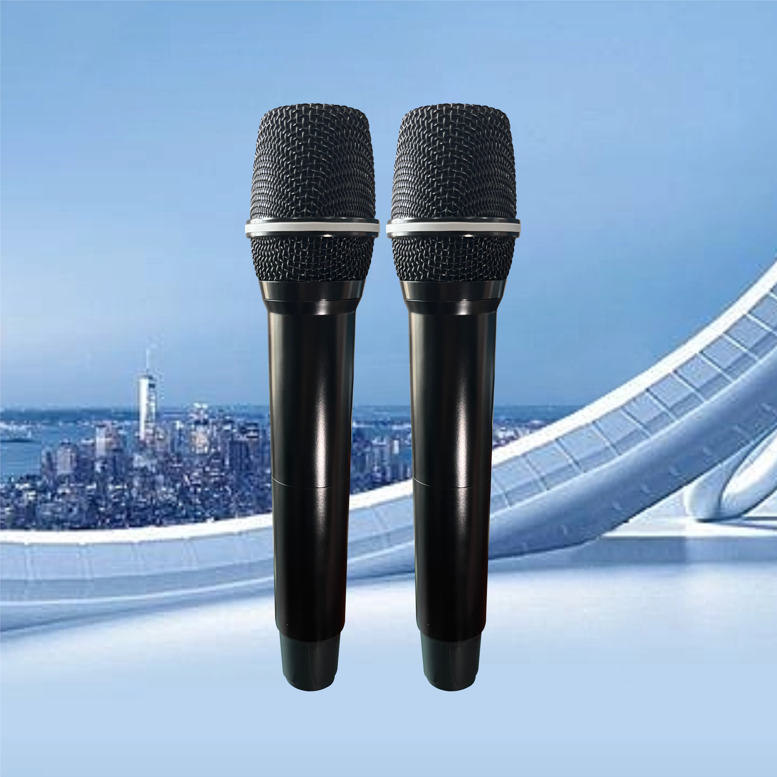 国爱音响专用真U段无线动圈金属麦克风充电款升级双铜芯麦克风