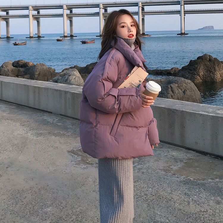 雪中飞2023年冬季新款加厚棉服女短款宽松学院风羽绒棉服棉袄韩版