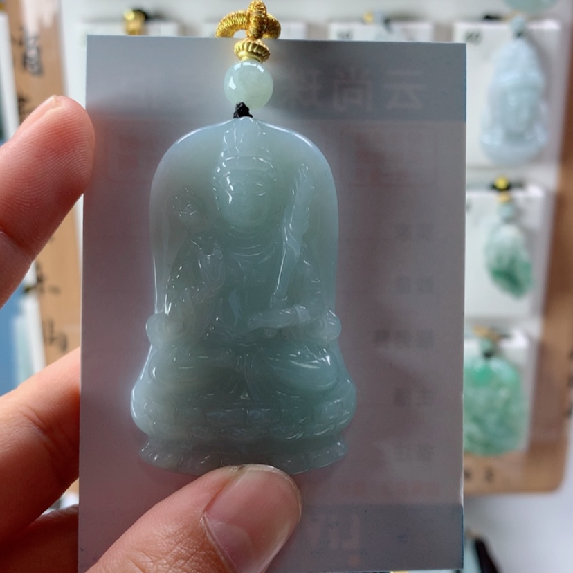 【闪购商品】翡翠颈饰未镶嵌p****_