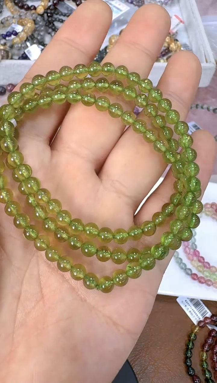 【闪购商品】碧玺手链未镶嵌匝2307   5mm