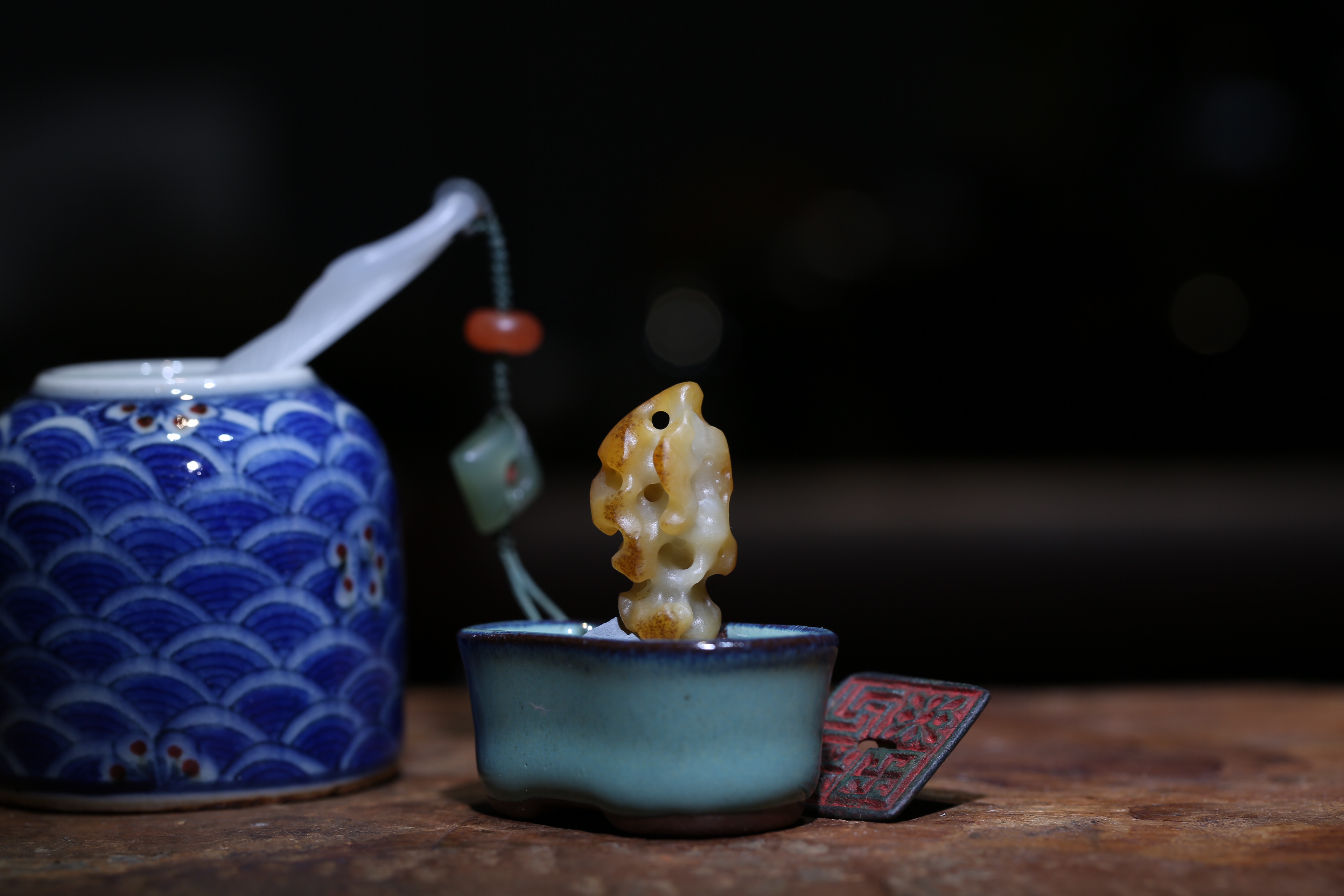 福利价 和田玉 太湖石 5.4克