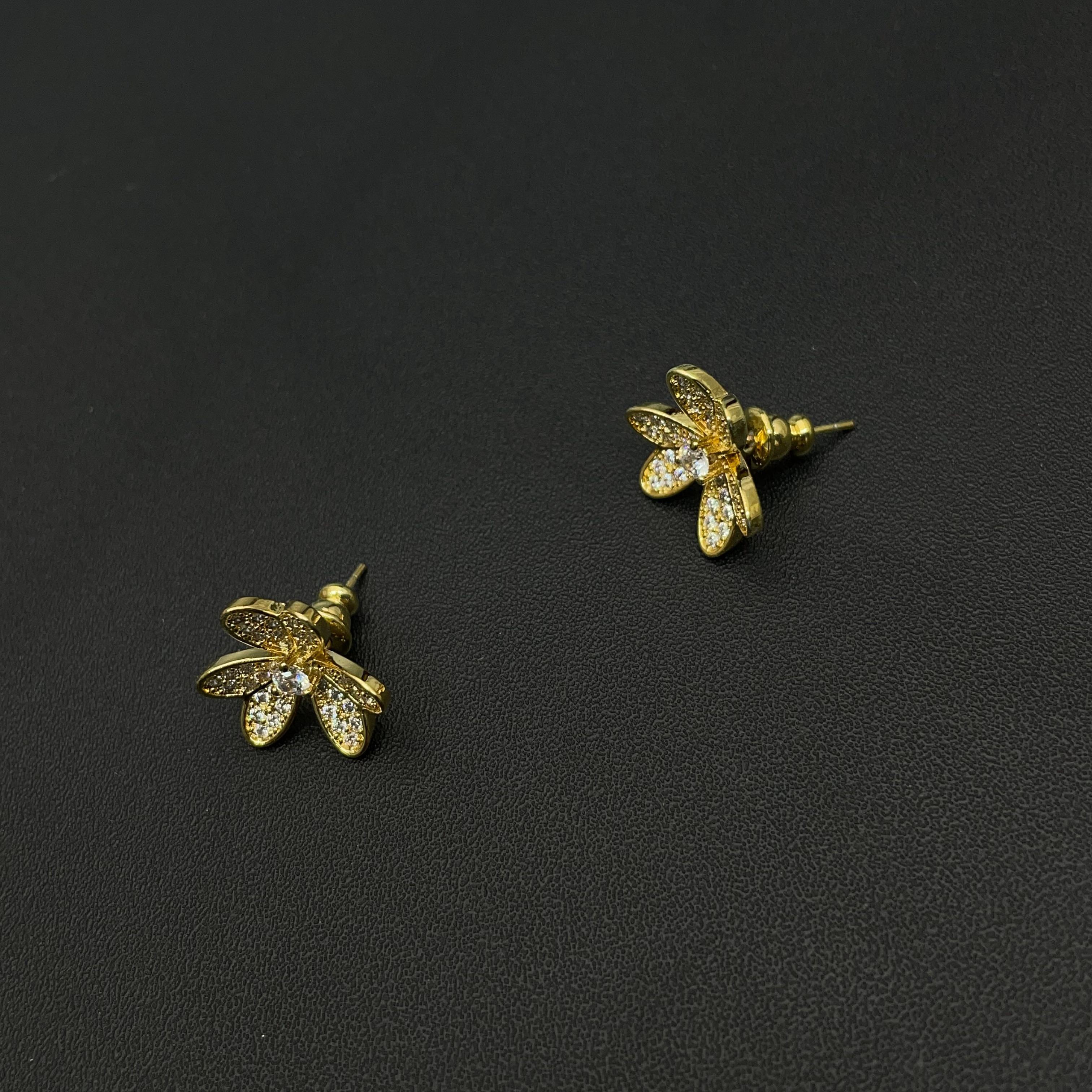 铜合金耳饰 1226耳钉轻奢时尚气质百搭时尚   F520