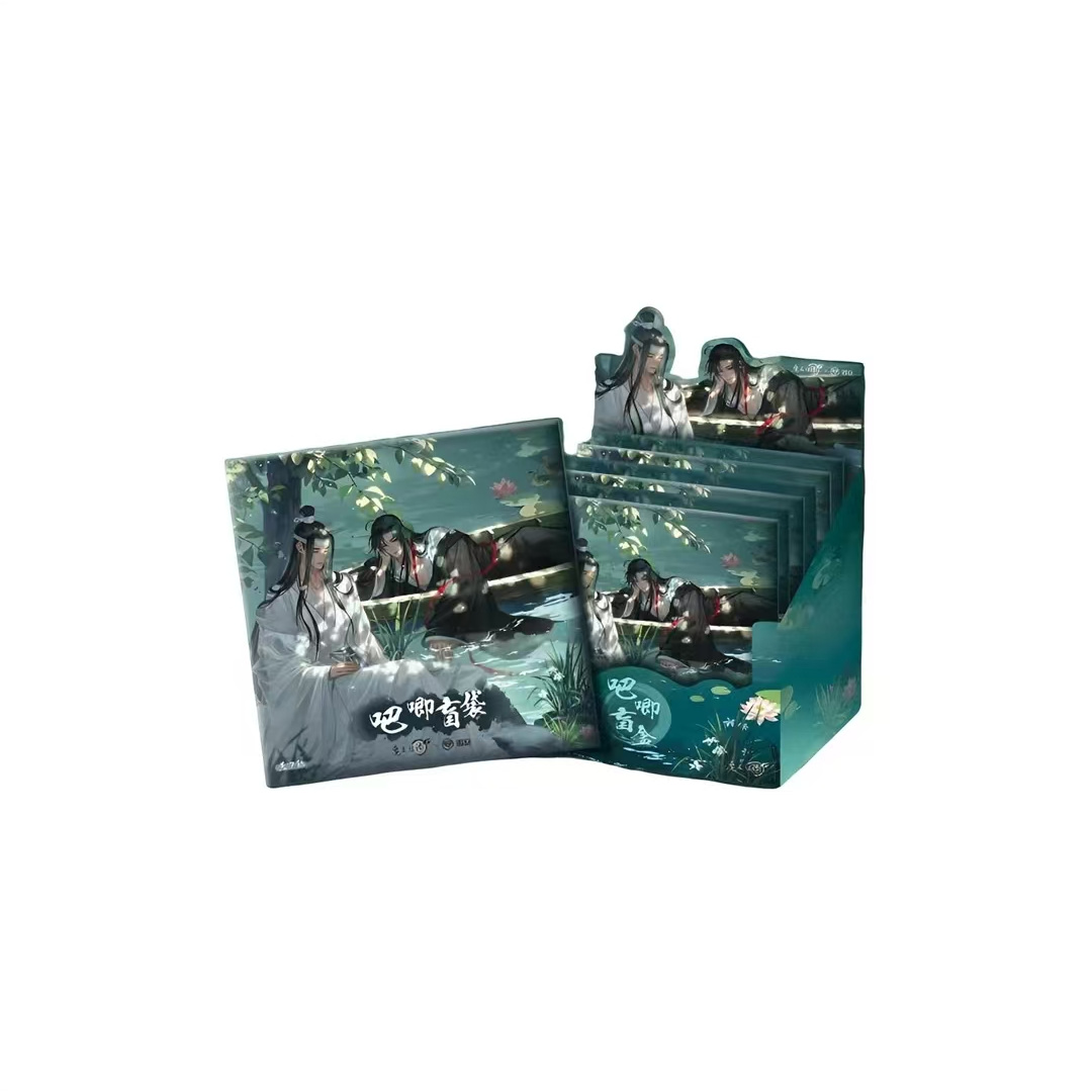 正版 遇意【75mm魔道祖师-徽章吧唧盲盒】潮玩盲盒谷子周边