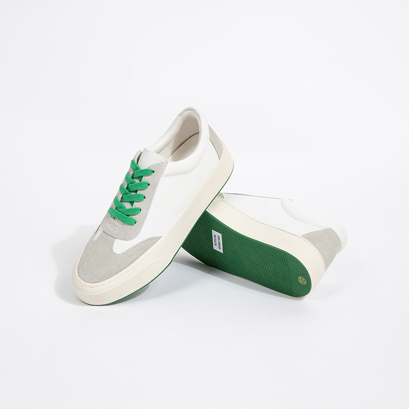 清浅严选德训板鞋百搭系带舒适玩味时尚撞色运动休闲鞋阿甘3050