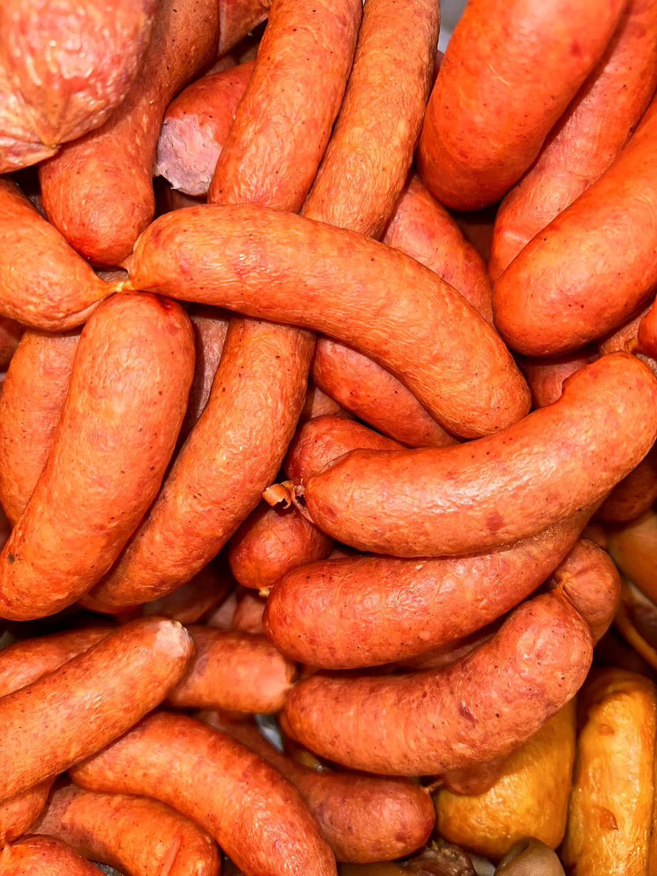 哈尔滨奋斗副食酒香甜口瘦肉肠散装一斤500克