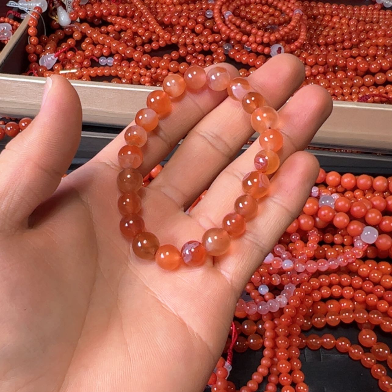 【闪购商品】南红玛瑙手串未镶嵌