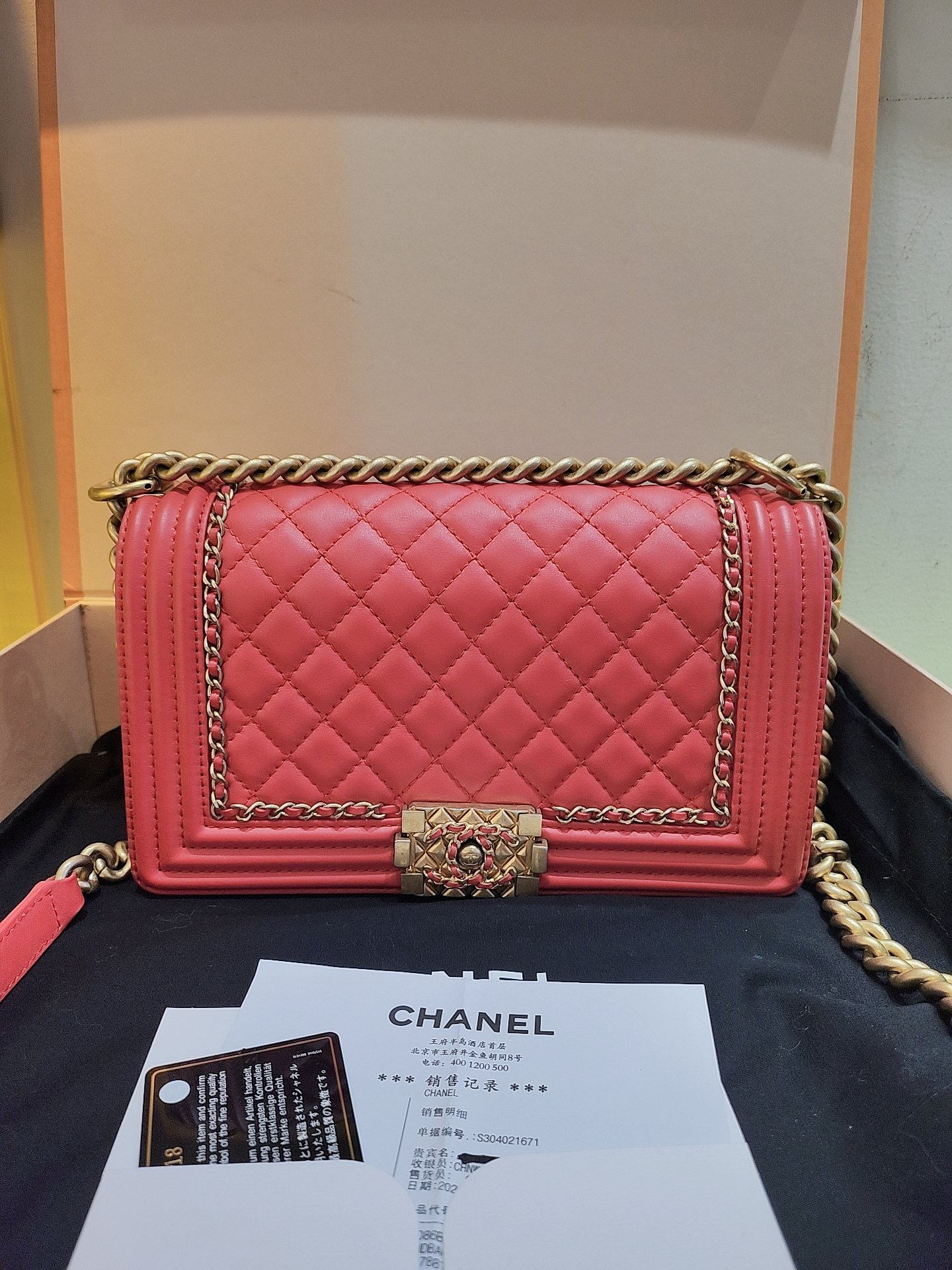 95新 Chanel/香奈儿 98新chanel leboy大全套 大都会29开