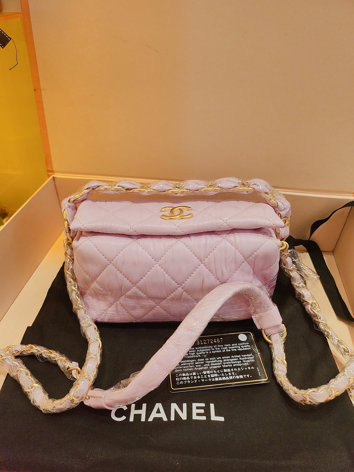 全新未使用 Chanel/香奈儿 o31开有卡尘袋搁置品全膜热门款不好买