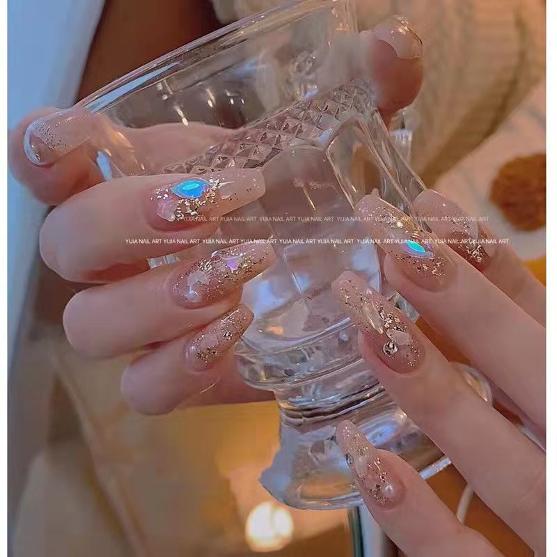 纤酷美甲之金光闪耀系列