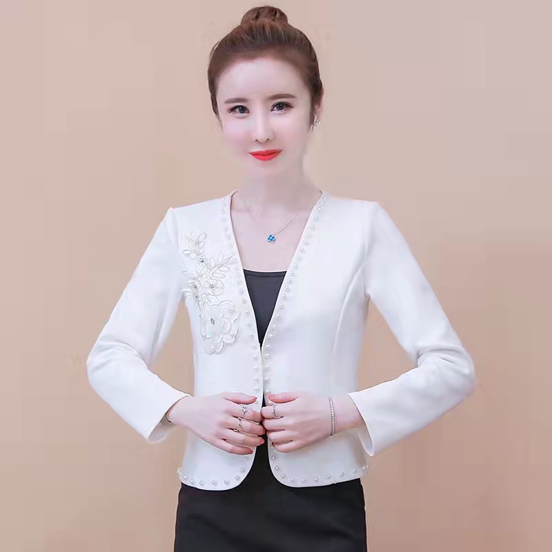 【2605】2023春款春季修身气质小香风气质时尚百搭旗袍小外搭外套