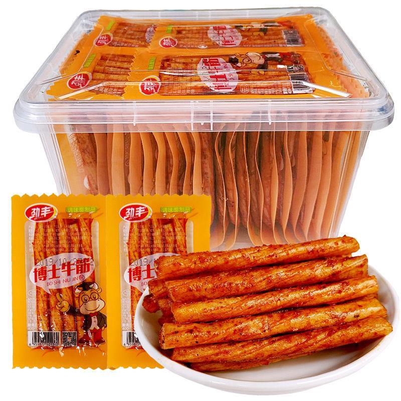 劲丰博士牛筋辣条辣片麻辣8090后儿时怀旧豆筋零食小食品面筋小吃