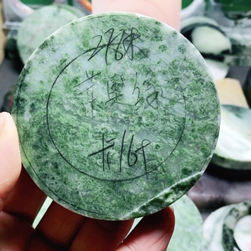 【闪购商品】独山玉珠宝半成品未镶嵌功**空手镯定制
