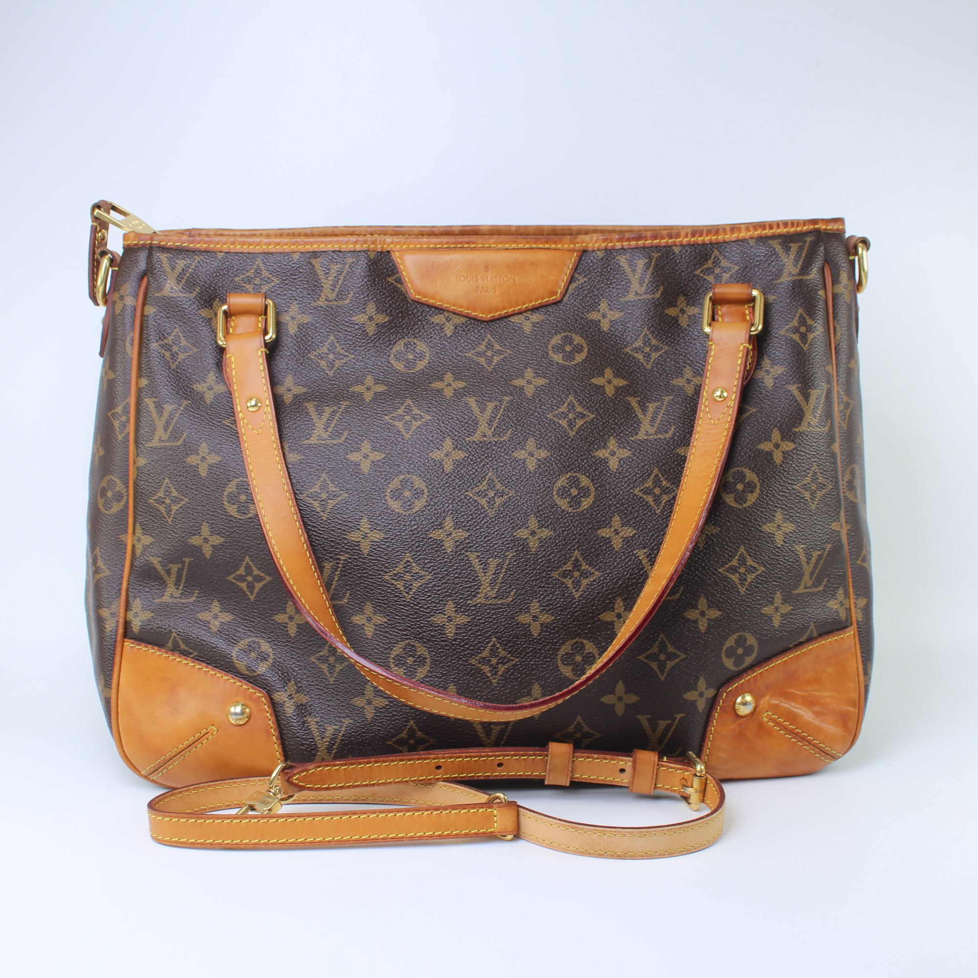 90新 LouisVuitton/路易威登 Estrela 老花托特包CT1112