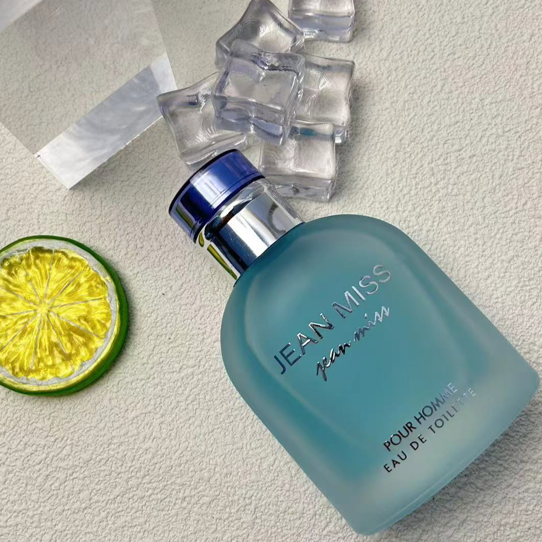 JEAN MISS【浅蓝男士】100ml香水海洋古龙清新淡雅中性香柑橘舒适