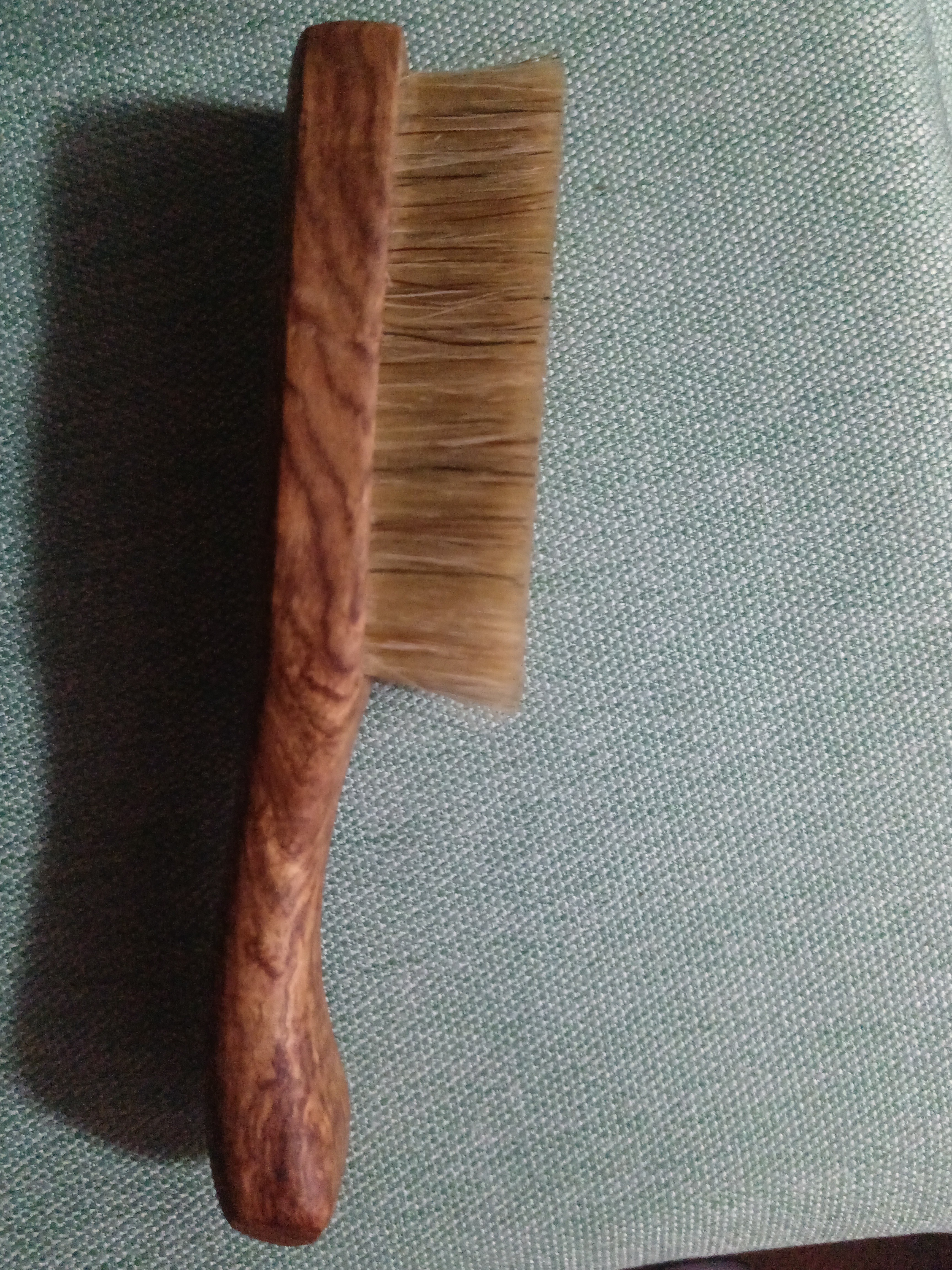 朝奉精选文玩柏香 鬓毛刷 木手柄耐用文玩清洁好帮手