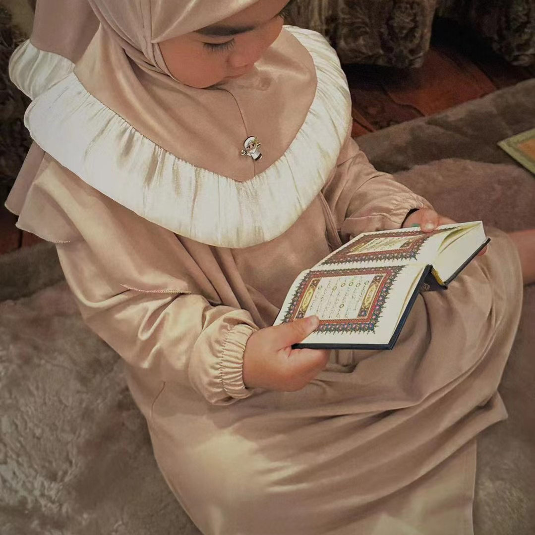 纯色弹力休闲荷叶边