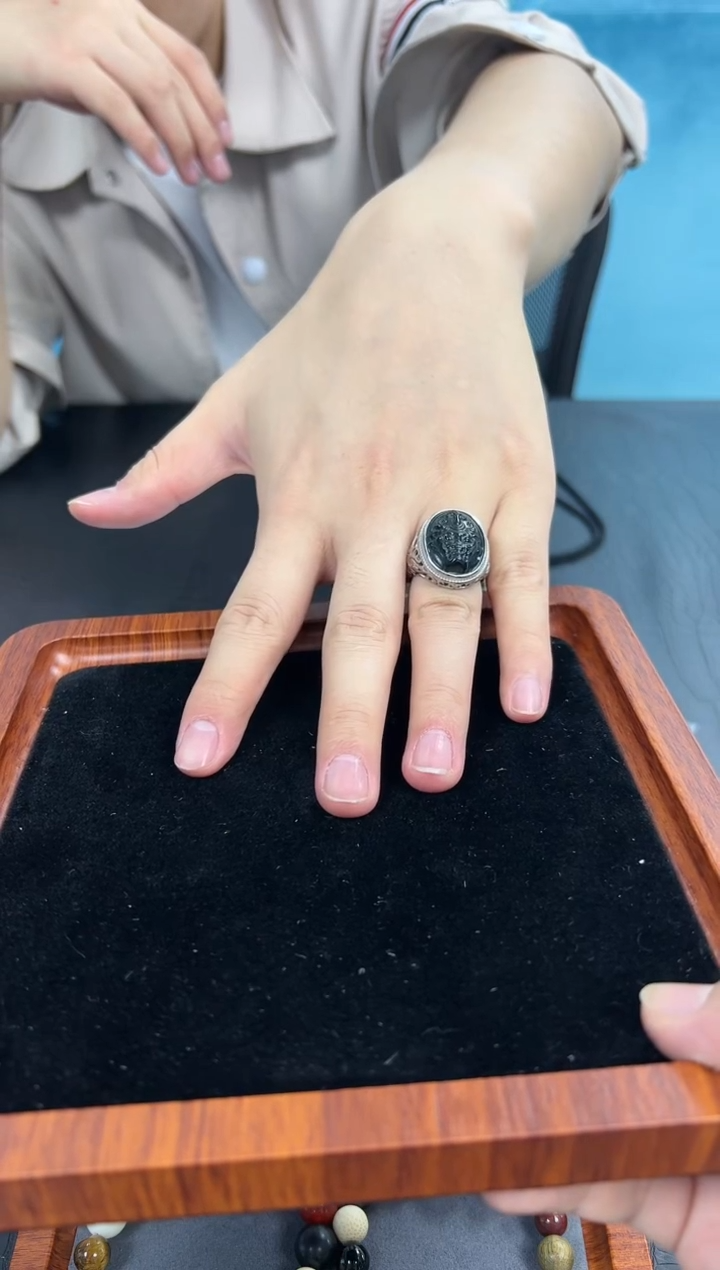 【闪购商品】和田玉戒指未镶嵌34