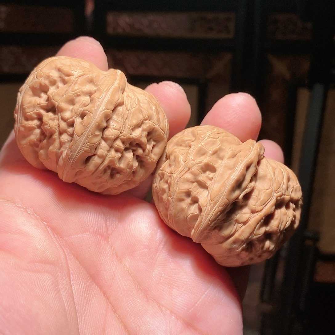 文玩核桃把件45元宝全品