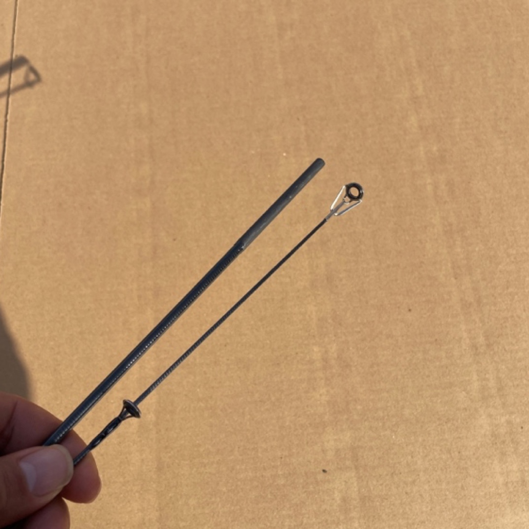 筏竿路亚竿硬竿稍口径5.3毫米5.2毫米