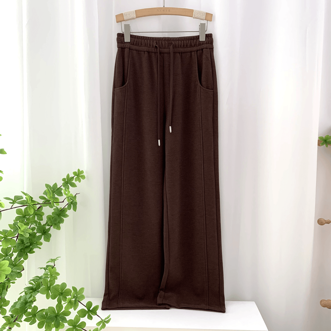  9252 高段位奢品！软糯舒适！女式秋冬加厚抽绳休闲裤