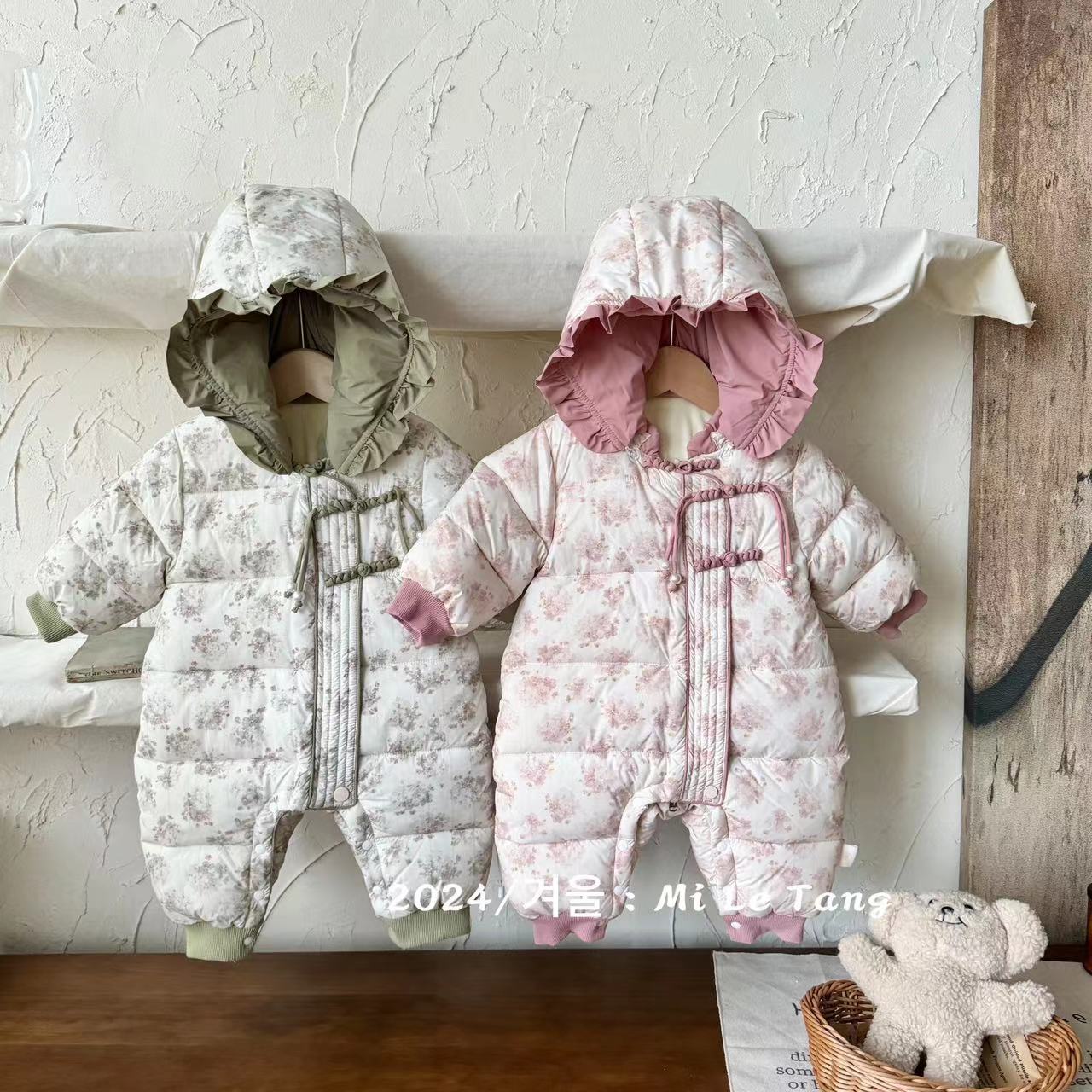 米乐糖49中国风鸭绒羽绒哈衣