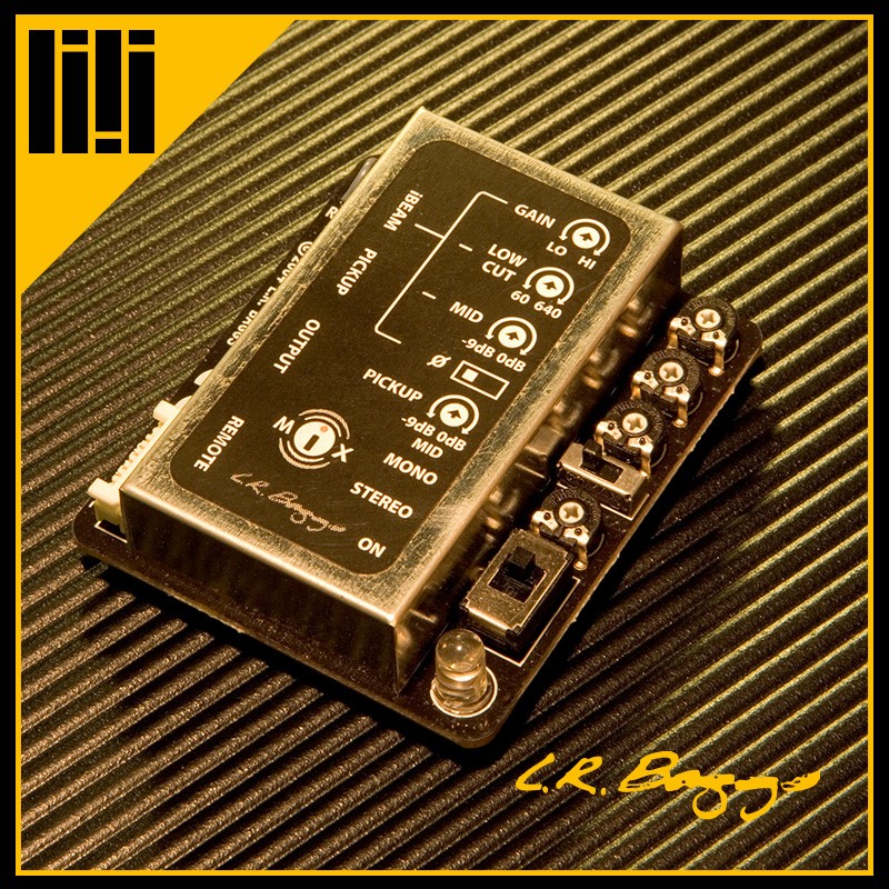 美产L.R.Baggs iMix原声吉他双拾音器混合双控制音色前级