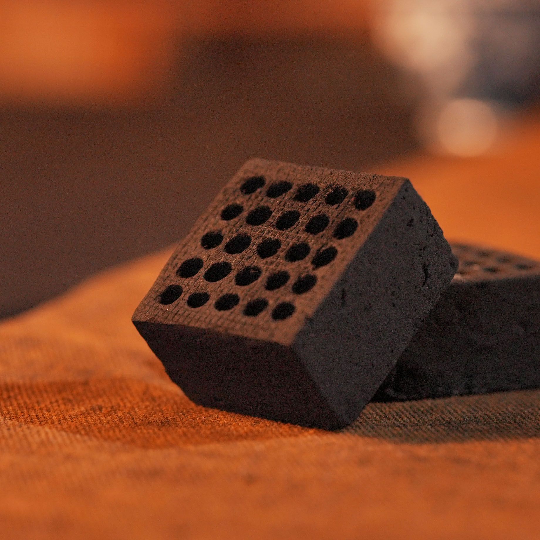 【手工制炭】20块手工炭茶炉蜂窝煮茶碳不加化工料