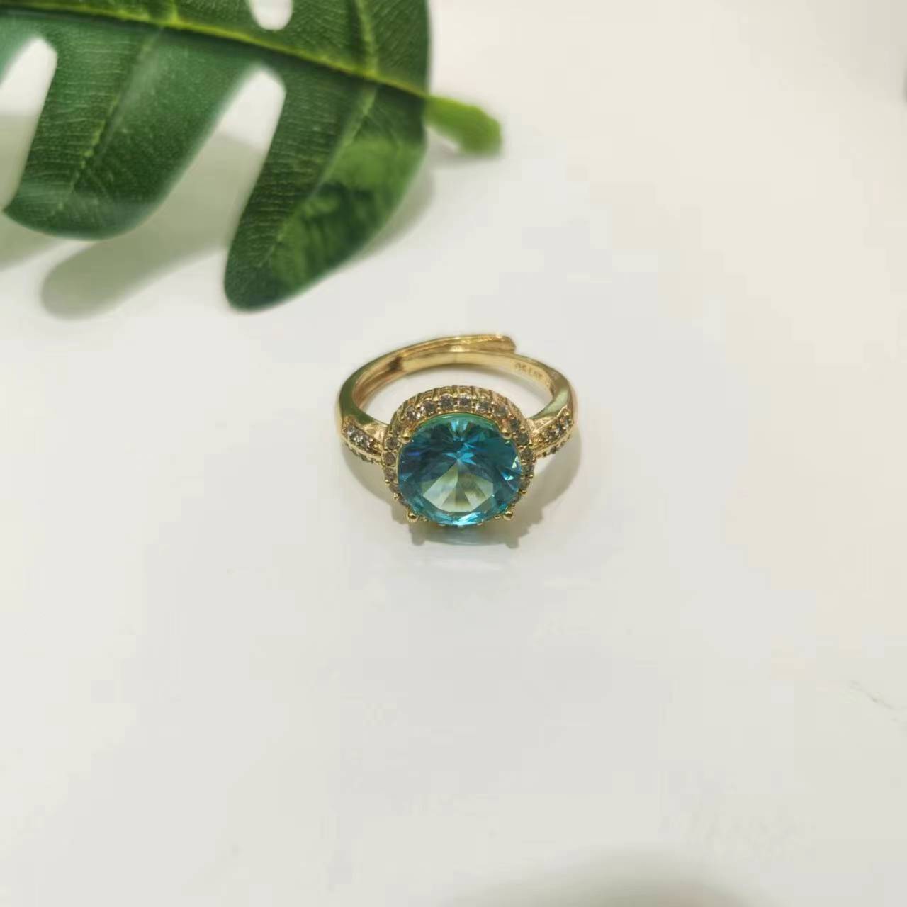 蓝千禧切面手饰【多样性发其一】